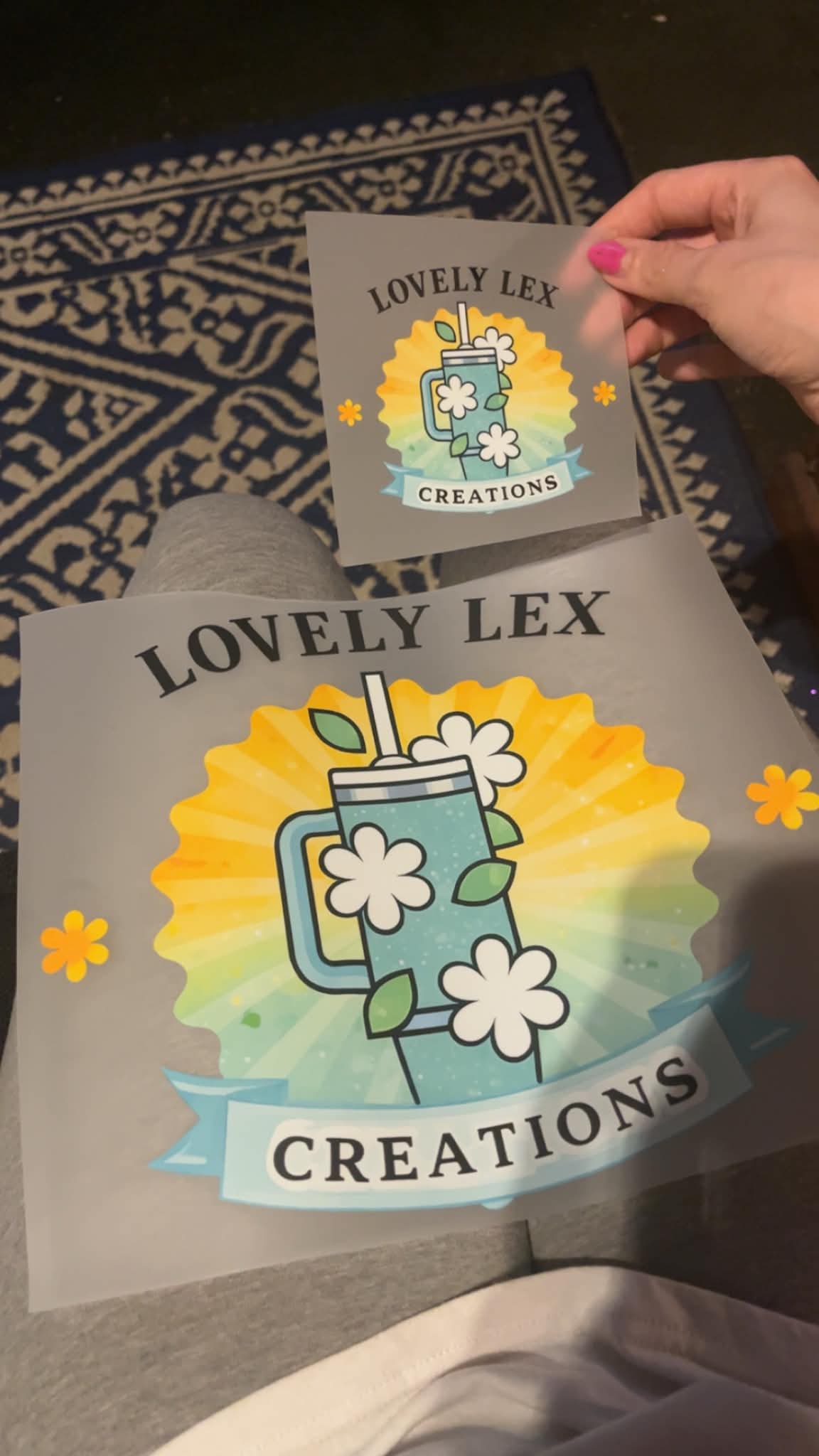Heat Transfers - Pocket and Full size