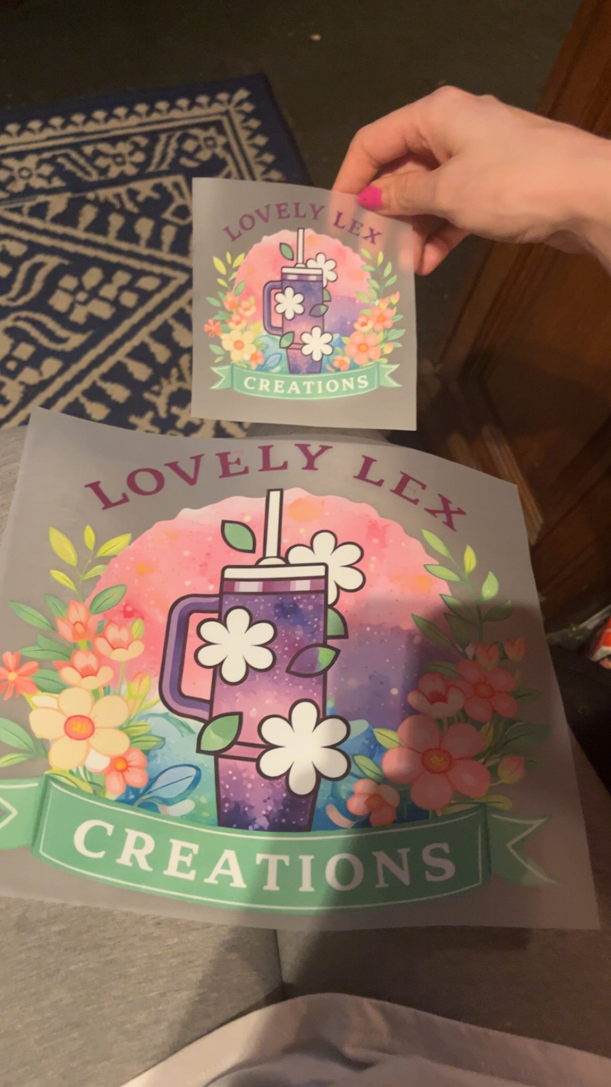 Heat Transfers - Pocket and Full size